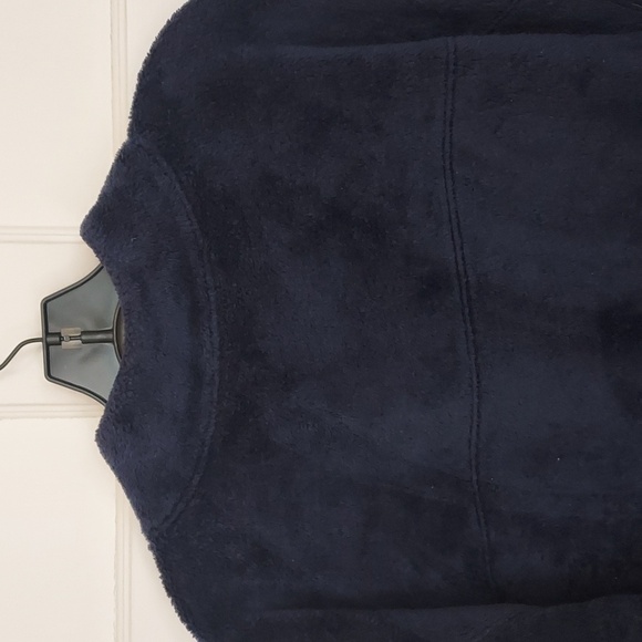 Old Navy Cropped Sherpa Half-Zip Sweatshirt - Picture 10 of 11